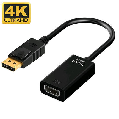 ABS Κοαξιακό Χρυσό επιχρισμένο Displayport αρσενικό DP προς HDMI καλώδιο προσαρμοστή για προβολέα