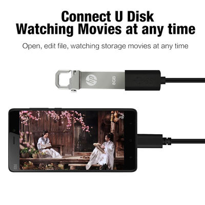 USB 3.1 Τύπου C σε USB A Γυναικείο προσαρμογέα καλωδίου OTG