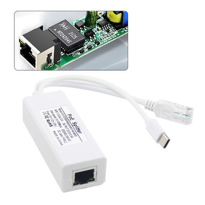 48V έως 12V POE Splitter IEEE802.3af με RJ45 και καλώδιο συνεχούς ρεύματος