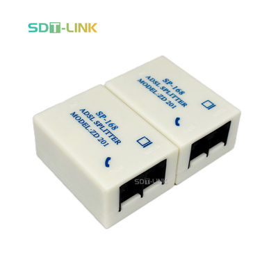 SP-168 ADSL RJ11 RJ45 Τηλεφωνικός ευρυζωνικός διαχωριστής 60 Watt Μέση ισχύς 4.4MHz εύρος ζώνης