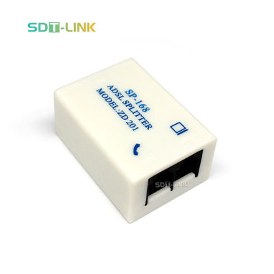 SP-168 ADSL RJ11 RJ45 Τηλεφωνικός ευρυζωνικός διαχωριστής 60 Watt Μέση ισχύς 4.4MHz εύρος ζώνης