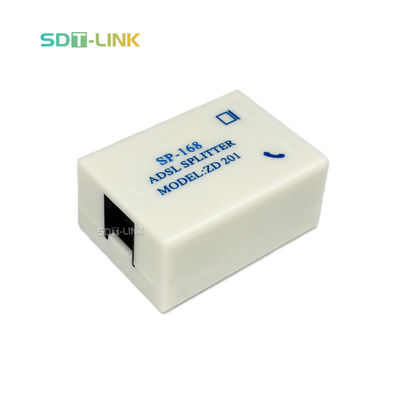 SP-168 ADSL RJ11 RJ45 Τηλεφωνικός ευρυζωνικός διαχωριστής 60 Watt Μέση ισχύς 4.4MHz εύρος ζώνης