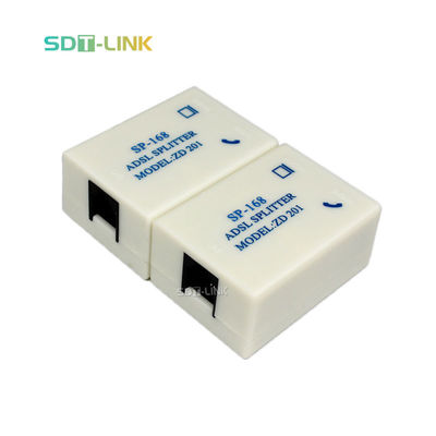 SP-168 ADSL RJ11 RJ45 Τηλεφωνικός ευρυζωνικός διαχωριστής 60 Watt Μέση ισχύς 4.4MHz εύρος ζώνης