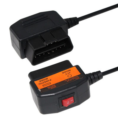 Καλώδιο φόρτισης OBD2 12V σε 5V με διακόπτη για DVR Driving Recorder