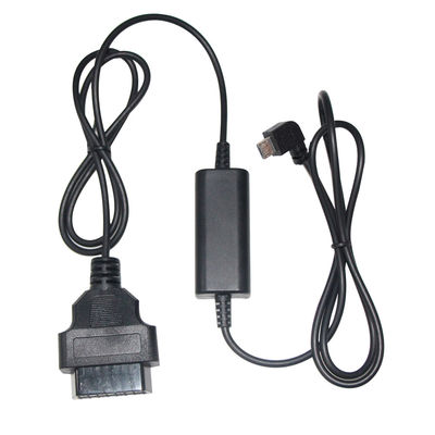 Σύνδεσμος καλωδίου Micro USB 24W για GPS DVR Camcorder Tablet E-dog Τηλέφωνο OBD II 16pin φορτιστή
