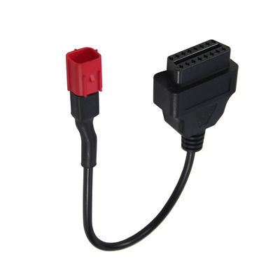 Μοτοσυκλέτα OBD1 προς OBD2 Δικαιούμενο μήκος καλωδίου προσαρμογής 6 πιν OBD διαγνωστικό καλώδιο