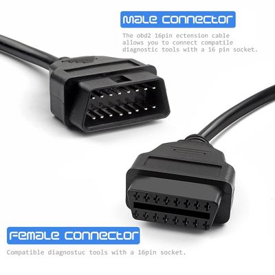 14Pin έως 16PIN OBD II Διαγνωστικό καλώδιο για μοτοσυκλέτες