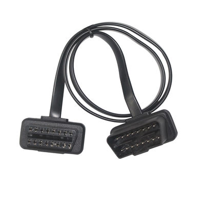 16Pin OBD2 Αρσενικό προς θηλυκό καλώδιο επέκτασης για την αυτοκινητοβιομηχανική διάγνωση