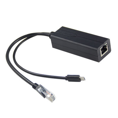 12v 2a τύπου C και LAN Port RJ 45 Συνδέστε USB Poe Splitter για ηλεκτρική ενέργεια μέσω Ethernet