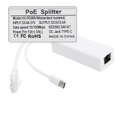 100-240V AC 50/60Hz POE Splitter 10/100Mbps 48V έως 24V/12V/9V/5V για WIFI Router