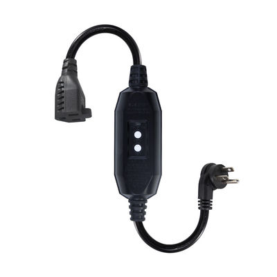 Στροφή επέκτασης Αμερική 3Prong NEMA 5-15P έως 515R GFCI καλώδιο τροφοδοσίας 20A