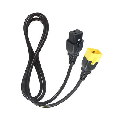 Καλώδιο τροφοδοσίας C20 σε C19 0.8M 250V 10A Πιστοποιημένο ROHS
