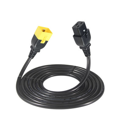 Καλώδιο τροφοδοσίας C20 σε C19 0.8M 250V 10A Πιστοποιημένο ROHS