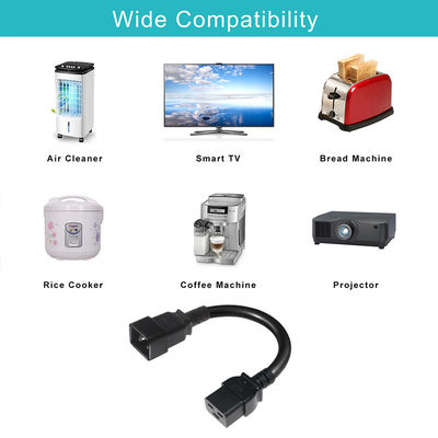 C20 έως IEC C19 Σύρμα ισχύος 250V 10A H05VV-F 3G