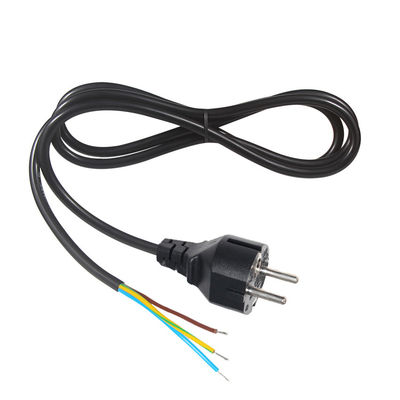 16α 250v Σωλήνας ηλεκτρικής ενέργειας Schuko Plug H05vv F Vde H05vv-f