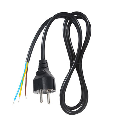 16α 250v Σωλήνας ηλεκτρικής ενέργειας Schuko Plug H05vv F Vde H05vv-f