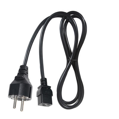 Ηλεκτρονικό καλώδιο ΕΕ C19 PDU IEC Socket Strip με αποκολλημένα καλώδια και 240V 30A CEE Standard Plug