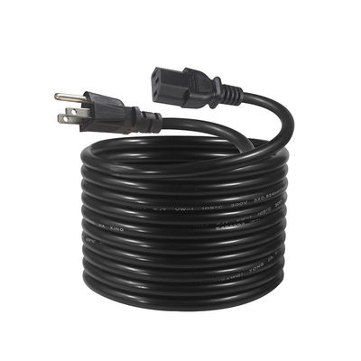 6FT Monitor Laptop Power Cord 3Prong Nema 515P έως IEC 320 C13 για οικιακές συσκευές
