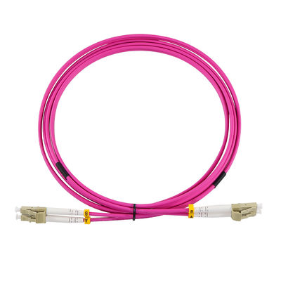 1GB Duplex LC-LC 50/125um Multimode Fiber Optic Cable για ταχεία μετάδοση δεδομένων