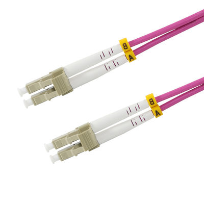 1GB Duplex LC-LC 50/125um Multimode Fiber Optic Cable για ταχεία μετάδοση δεδομένων
