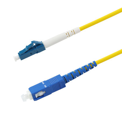 Οπτικό Om1 Apc To Lc Upc ινώδες οπτικό καλώδιο patch Cord Sc Simplex Sc-Lc-Sm 3.0Mm