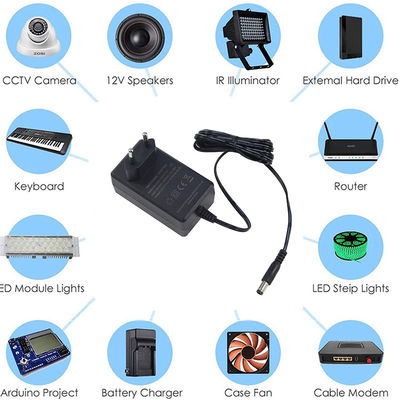 3.5X1.35Mm αρσενικό Jack 12V 3A 36W Switching AC Dc power adapter φορτιστή τροφοδοσίας για Cctv
