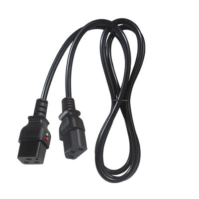 KUNCAN 14Awg 16A Σύρματος επεκτάσεως ευρωπαϊκής κλειδαριάς C19 έως C13