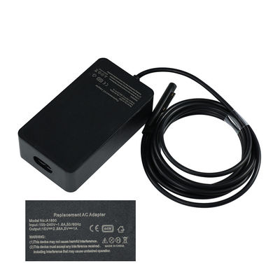 15V 4A Ηλεκτρονικός προσαρμογός τάμπλετ 65W για Micro Osoft Surface Pro φορτιστή φορητού υπολογιστή
