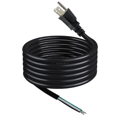 NEMA 5-15P έως 10MM Καλώδιο παρατάσεως χωρίς ισχύ SJT SJTW 3 καλωδίων