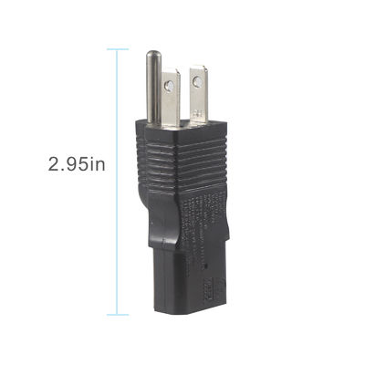 IEC320 C13 έως C14 PDU μετατροπέας Power Adapter UPS πρίζα προβολέας ανδρός προς θηλυκός μετατροπέας