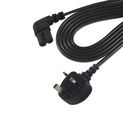 Καλώδιο τροφοδοσίας UK Plug σε IEC C7 1m Καθαρός χαλκός PVC Jacket