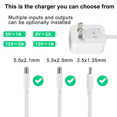 36W Τύπος C Τέλος Βόρειας Αμερικής 12V φορτιστή USB-C για γρήγορη φόρτιση 1,2M μήκος και AC 100-240V εισροή