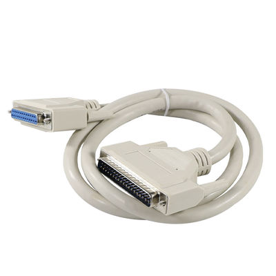DB25 Άνδρας προς DB25 Γυναίκα Καλώδιο επέκτασης Καθαρό χαλκό για μετάδοση