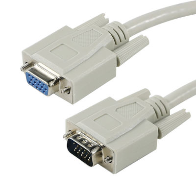 DB9 DB15 DB25 Άντρας προς θηλυκό τέλος σύνδεσης καλώδιο ρεύματος για υπολογιστές και οθόνες