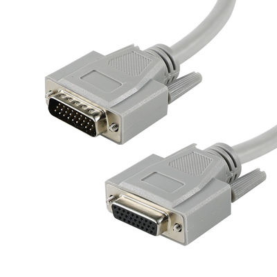 20-28AWG DB25 Δυνατό σε Δυνατό Σειριακό Αναπροσαρμοστή για Μεταφορά Δεδομένων 2ετής Εγγύηση Λευκό