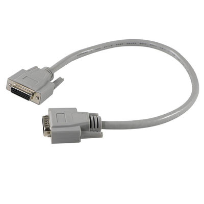 20-28AWG DB25 Δυνατό σε Δυνατό Σειριακό Αναπροσαρμοστή για Μεταφορά Δεδομένων 2ετής Εγγύηση Λευκό