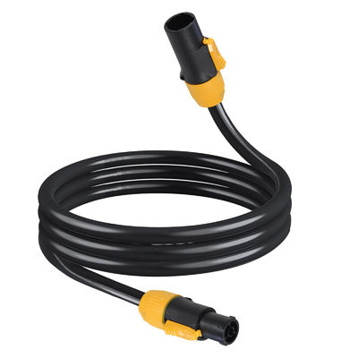 Καλώδιο PowerCON 3FT 14AWG PowerCon True1 Αρσενικό σε θηλυκό καλώδιο επέκτασης εξωτερικού 20A Αδιάβροχο για φως σκηνής