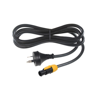 PowerCON True1 αρσενικό σε AU 3Pin Plug nac3fca SAA Σύρμα επέκτασης 1.5MM βαρύ καλώδιο