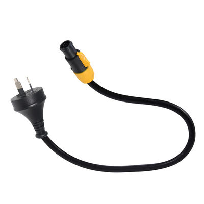 PowerCON True1 αρσενικό σε AU 3Pin Plug nac3fca SAA Σύρμα επέκτασης 1.5MM βαρύ καλώδιο