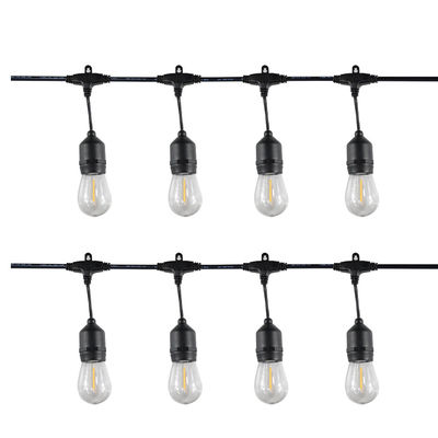25FT 50FT 100FT G40 Globe LED String Lights Patio Lamp Cable Cord Για εξωτερικό πάρτι γάμου