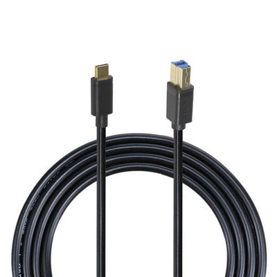 Καλώδιο ταχείας φόρτισης PD 10gbps Ταχύτητα μεταφοράς δεδομένων 5gbps Υψηλή χρυσωπικά καλυμμένα ανθεκτικά στη διάβρωση συνδετήρες