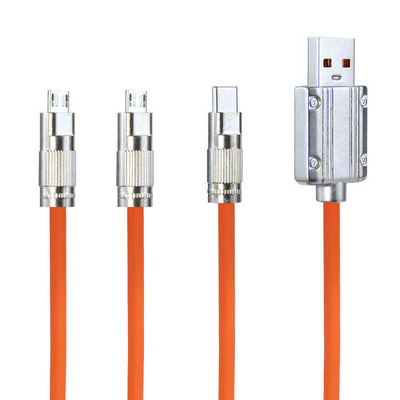 Επικυρωμένο καλώδιο φόρτισης USB 3in1 με ταχεία φόρτιση 15W
