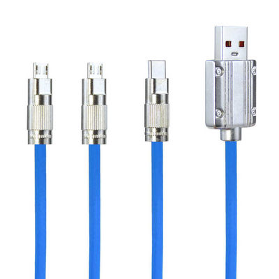 Επικυρωμένο καλώδιο φόρτισης USB 3in1 με ταχεία φόρτιση 15W