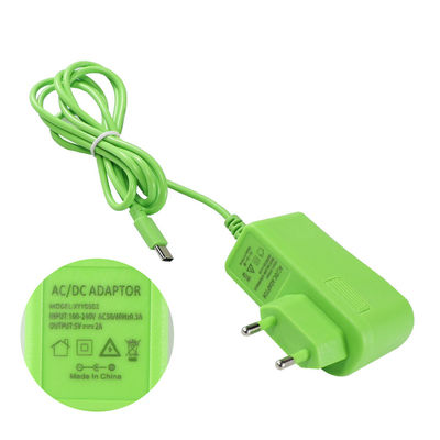 Eu 5Volt 2000Ma Plug Ac 100-240V προς Usb-C 2A Διορθωτής ρεύματος 5V