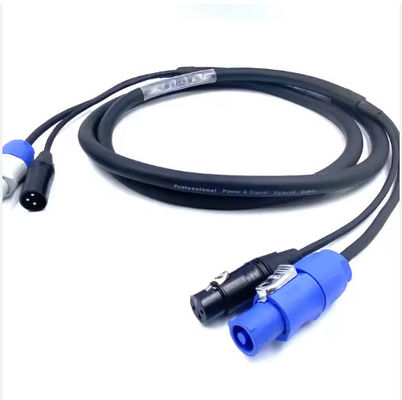 SAC3FCA προς SAC3FCB Professional Plus 3 Pin Powercon Dmx Combo Cable Combi Powercon