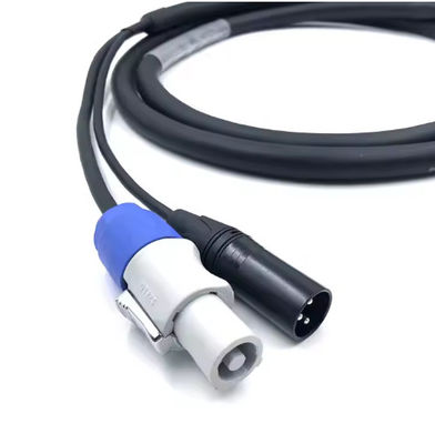 SAC3FCA προς SAC3FCB Professional Plus 3 Pin Powercon Dmx Combo Cable Combi Powercon