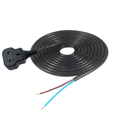 UK BS Female Socket με προ-απογυμνωμένα τερματικά καλωδιακών καλωδίων