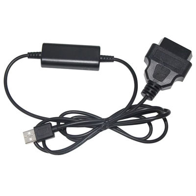 Καλώδιο αναβάθμισης τάσης USB προς OBD 5V έως 12V Μετατροπέας Step Up για συστήματα φόρτισης οχημάτων με προστασία από βραχυκύκλωμα (Εισόδου 5V Έξοδος 12V)