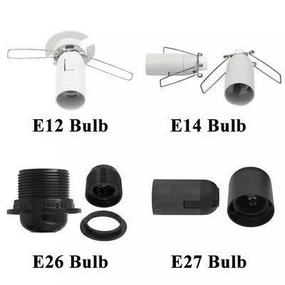 Ρυθμίσιμο αμβλύσιμο καλώδιο EU Plug E27 για το λαμπτήρα λαμπτήρα με φωτιστικό οροφής για εσωτερικό φωτισμό 220-240V ανθεκτικό στη θερμότητα