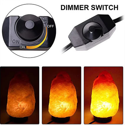UK Plug E27 Dimmable Lamp Holder Cable με περιστρεφόμενο διακόπτη για φωτισμό υπνοδωματίου / γραφείου, 110V-240V, κεραμική πρίζα (IP44)